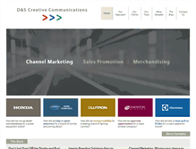 Tablet Screenshot of ds-creative.com